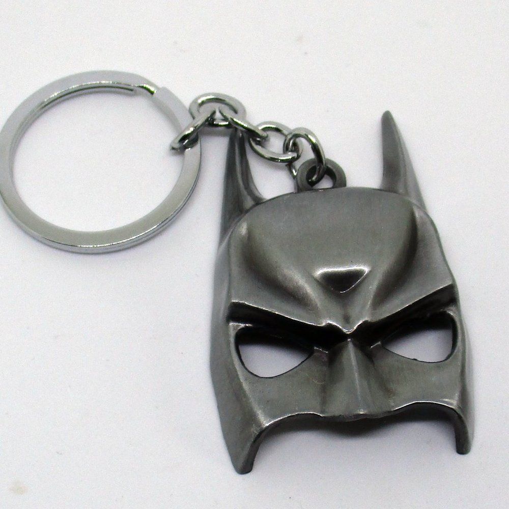 Batman Key Chain Silver